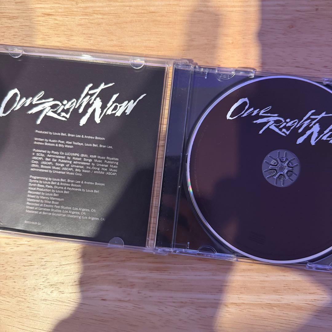 洋楽 One Right Now - Post Malone & The Weeknd